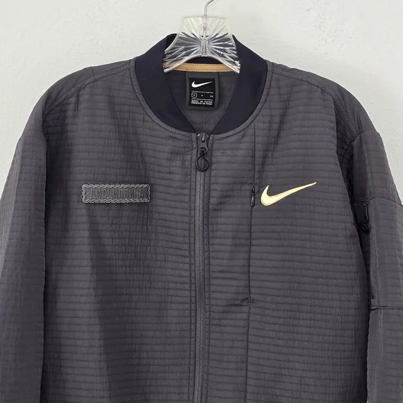 Nike Maria Sharapova XLA Cortez Bomber Jacket Gray Small - Picture 4 of 9